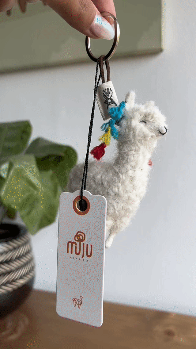 Llavero Alpaca Asiy (Muju)