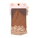 Medias Machupicchu naranja(marron) (Muju)