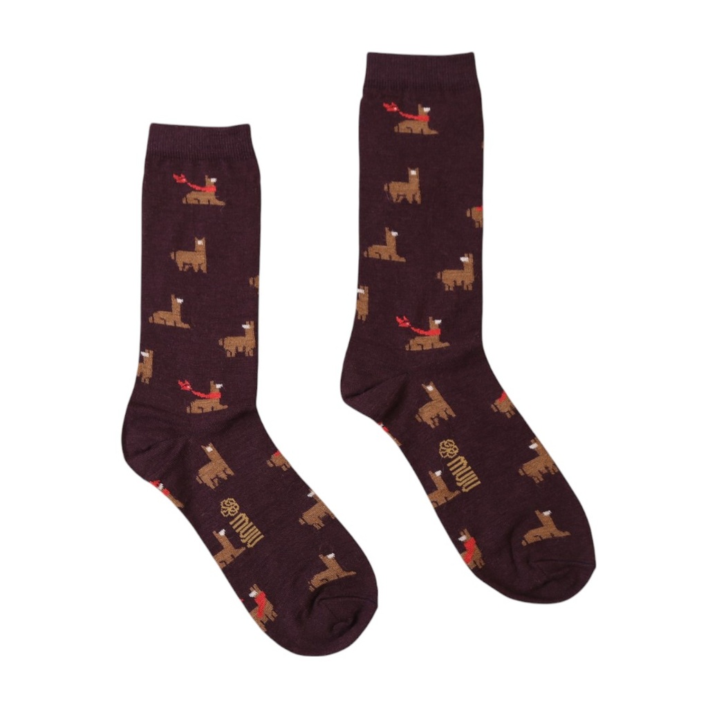 X Medias Churi pixel vino (Muju)
