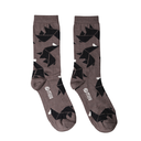 X Medias Origami Taupe(gris) (Muju)