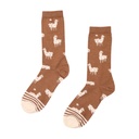 X Medias Churi mosaico marron (Muju)