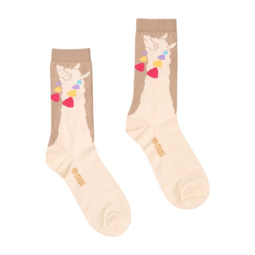 X Medias Asiy gran marrón (Muju)